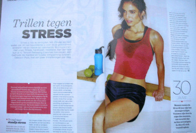 spread trillen tegen stress - women's health