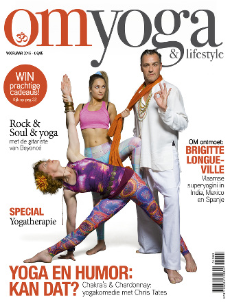 Cover OM Yoga magazine voorjaar 2016